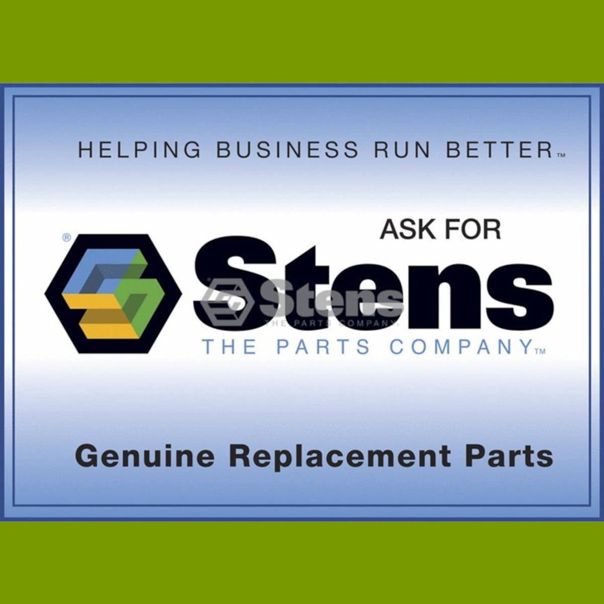 (image for) METAL SIGN STENS 508MM X 660MM, 051-161, STE051-161